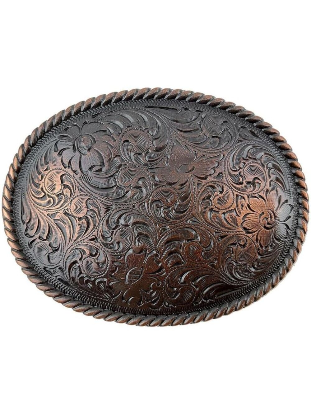 Unisex Grey Floral Dog Bird Star Replacement Belt Buckle Multi-Style